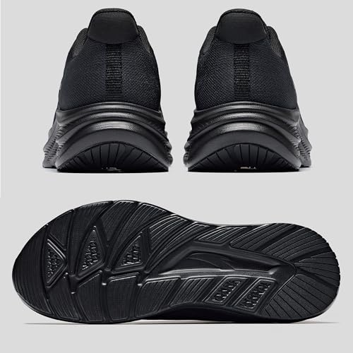 ANTA Men’s Running Shoes, Lightweight Cushioned Breathable Sneakers, Comfortable Trainers with Slip Resistant Outsole for ...