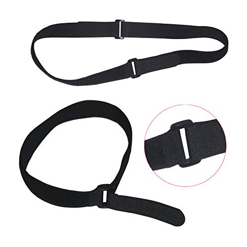 YiwerDer Reusable Fastening Cable Straps and Cable Ties Set 20 Pack(8"-12"-18"), Adjustable Multi-Purpose Hook and Loop Co...