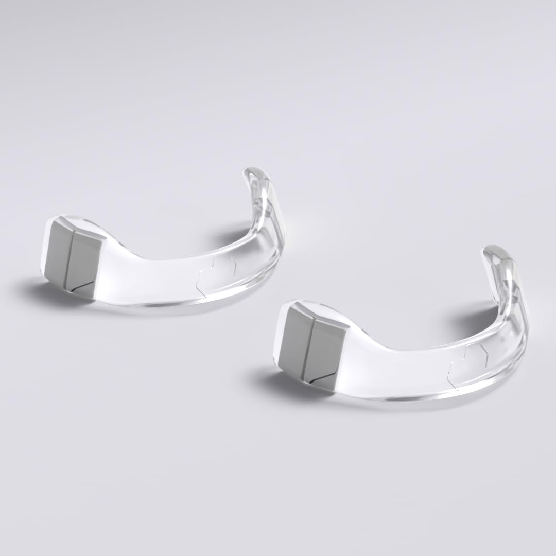 Intake Breathing Extra Intake Bands (Pack of 2), Extra-Large (L2), Clear. (Tabs NOT Included)