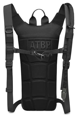 ATBP Tactical Water Hydration Pack Military 3L Water Bladder Carrier Backpack Leakproof for Running Jogging Cycling Hiking