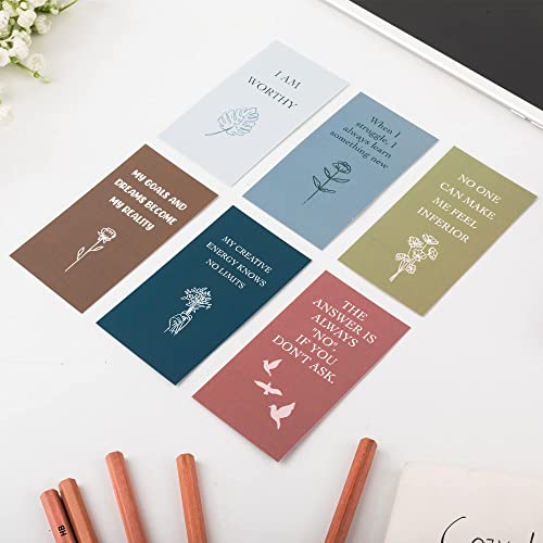 100 Affirmation Cards for Women and Men With 150+ Thought-Provoking Questions, Unique Affirmation cards for stress Relief,...