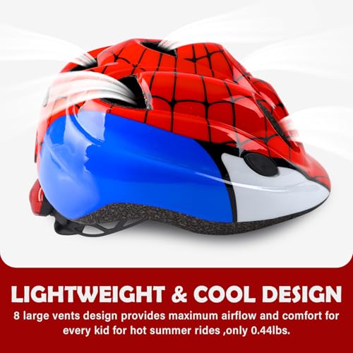 Atphfety Kids Toddler Bike Helmet, Adjustable Boys Girl Helmets from Baby to Children(Age 1-8), Multi Sports for Bicycle S...