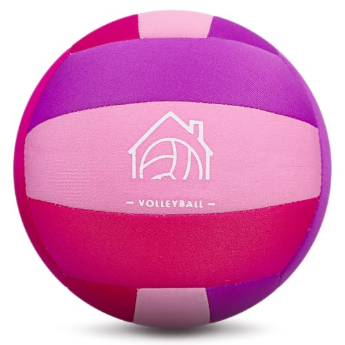 AceVernine Soft Indoor Volleyballs for Practicing Inside House and Yard, Safe and Silent Volleyball for Girls Boys Kids Yo...