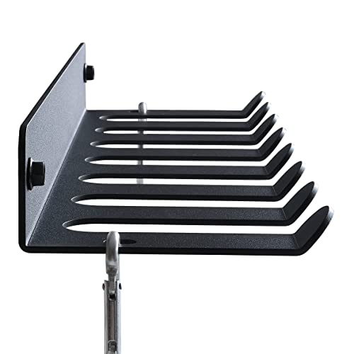 Gym Storage Rack Resistance Band Rack Wall Mount Barbell Rack Heavy Duty Home Gym Storage Rack for Gym Equipment, Exercise...