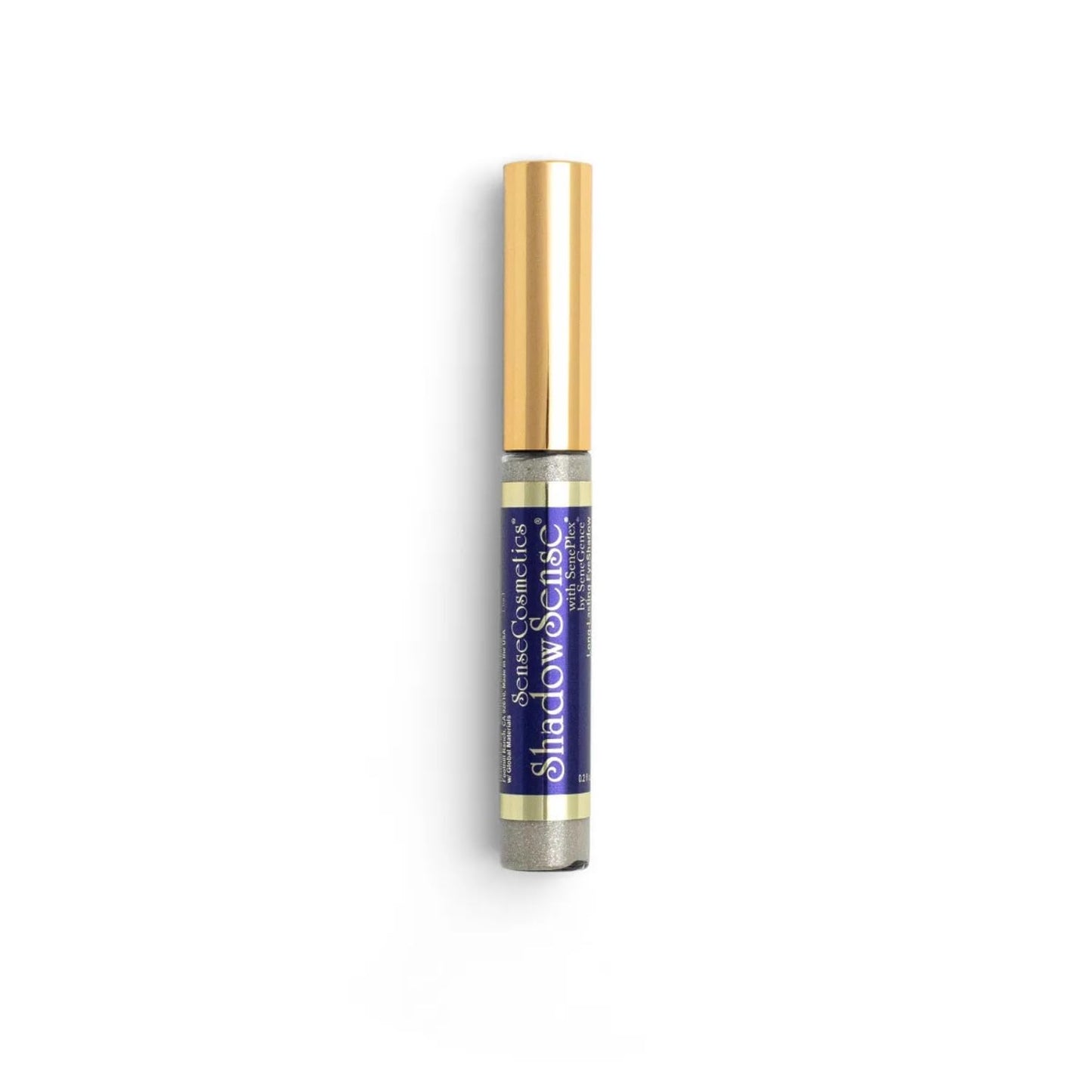 ShadowSense EyeShadow, Platinum Glitter, 0.14 Oz, Shimmer Metallic Cream to Powder Eyeshadow, Long-Lasting, Anti-Aging, Waterproof, Smudge-Proof Formula for Flawless All-Day Wear