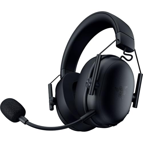 Razer BlackShark V3 X HyperSpeed Wireless Gaming Headset for PC: 50mm Drivers - Cardioid Mic - 2.4 GHz, Bluetooth, USB - W...
