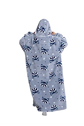 ZXIMU Blanket Hoodie Long,Extra Long Wearable Blanket Oversized Hoodie Blanket Hoodies for Women Snuggle Blankets for Women