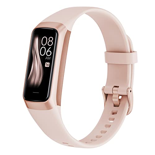 Fitness Tracker Activity Tracker 1.10''AMOLED Touch Color Screen,Smart Watch with 24/7 Blood Oxygen Heart Rate,Sleep Monit...