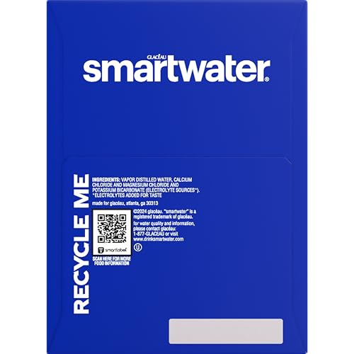 Smartwater Aluminum Can 12oz 8pk