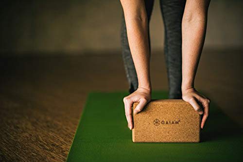 Gaiam Cork Yoga Brick –