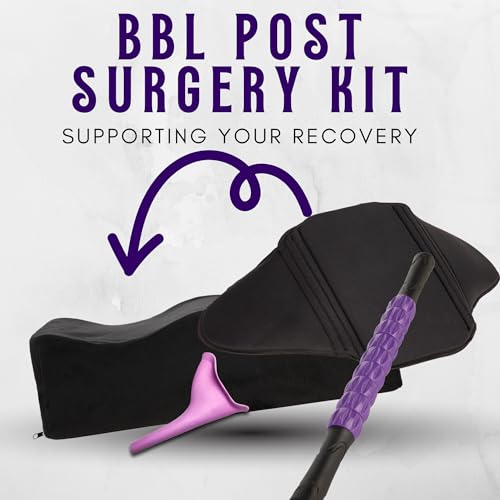 BBL Post Surgery Supplies Kit Use with Faja Colombiana BBL Shapewear-Lipo Board Ab Board Post Surgery-Lipo Foam-AB Binder-...