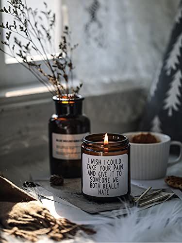 Get Well Gifts for Women, Take Your Pain Candle,Get Well Soon Gift for Women After Surgery,Funny Present for Her,Inspirati...