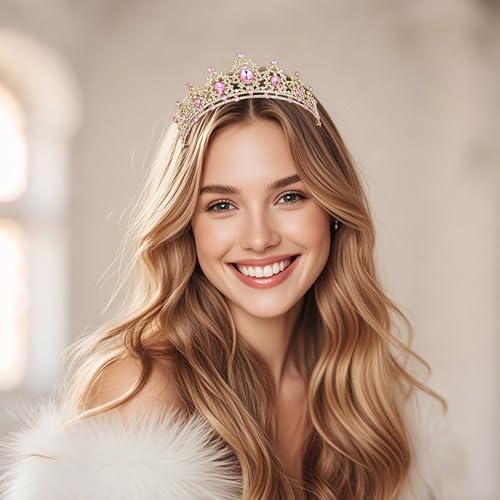 Tiaras for Women Princess Crowns for Women Crystal Headbands for Bridal Princess Birthday Party