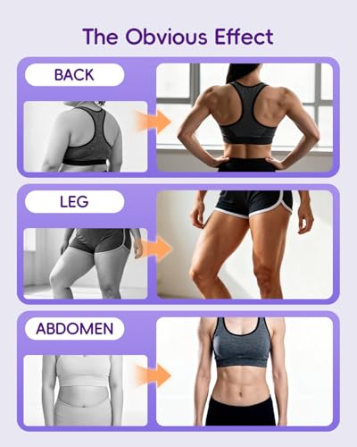 ArkPack Pedal Resistance Band with Handle,6-Tubes Elastic Pull Rope Fitness Foot Pedal Resistance Bands for Women Girls Be...
