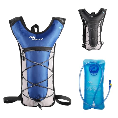 Mobihome Hydration Backpack & 2L Leak Proof Water Hydration Bladder,Lightweight Running Backpack & Hydration Pack, Runnin...