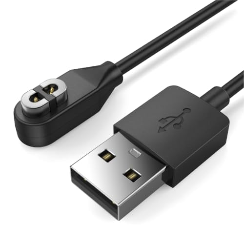 TUSITA Magnetic Charger Cable Compatible with Wahoo TRACKR Heart Rate Monitor - 1M