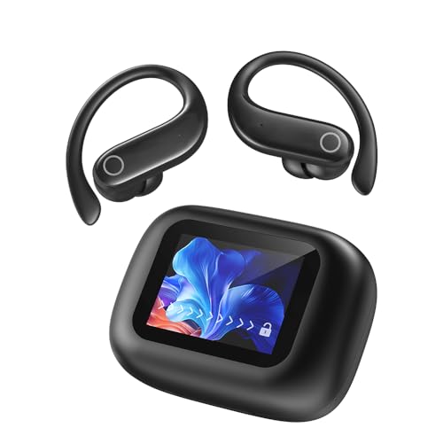 NE61 AI Translation Earbuds Real Time Heart Rate Monitor Translator Earbuds 135 Languages Open Ear Clip Wireless Bluetooth...