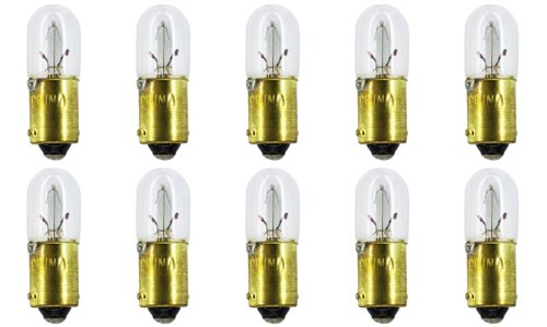 Cec Industries #1815 Bulbs  14 V  2.8 W  Ba9S Base  T-3.25 Shape (Box Of 10)