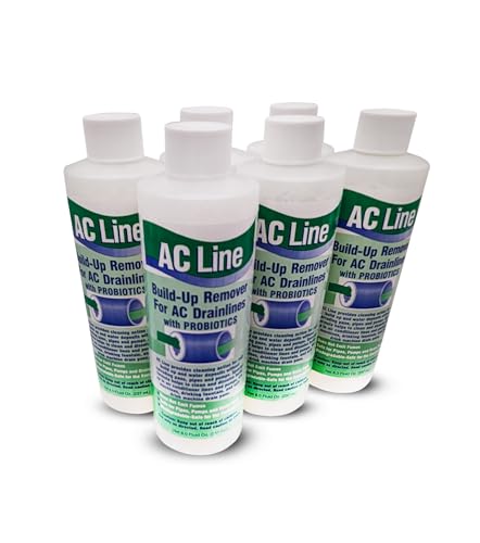 AC Line AC Drain Line Cleaner - 6 Pack / 18 Month Supply - Cleans HVAC drain lines, cleaner, condensate lines, fountain dr...