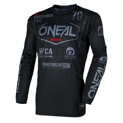 O'NEAL Element Jersey Mens Brand Black/Gray XX-Large