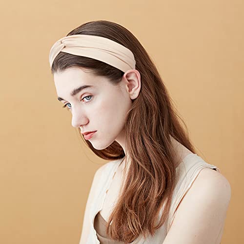 Tyfthui 12 Pack Headbands for Women, Fashionable Sports Hairbands, Elastic Wide Headbands Non Slip Workout Yoga Sport Head...