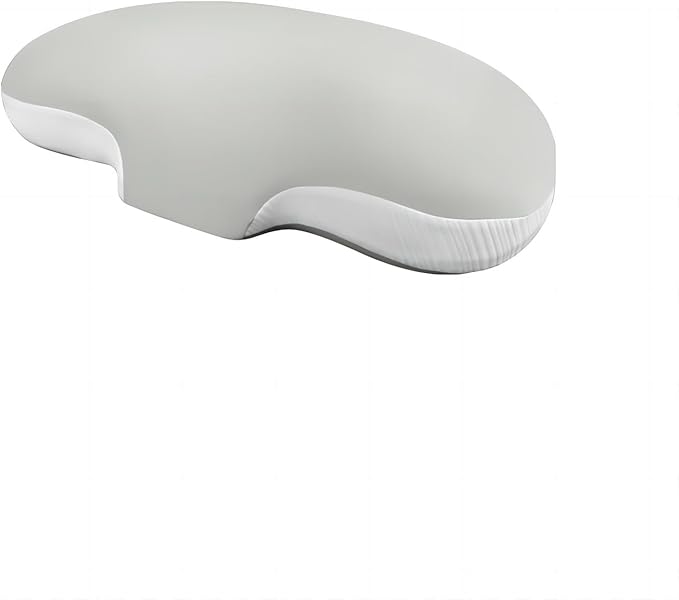 Ergonomic Memory Foam Cervical Pillow for Neck and Shoulder Pain Relief, Contour Design for Side and Back Sleepers, Orthopedic Bed Pillow with Breathable Cover, Odor-Free(Gray)