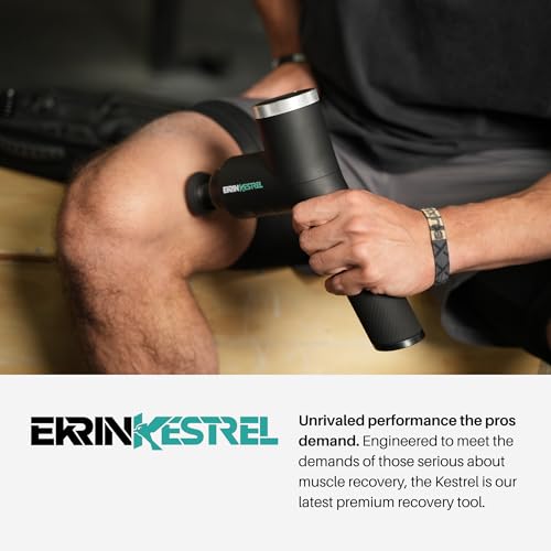 Ekrin Athletics Kestrel Massage Gun: Enhanced Precision & Comfort for Superior Muscle Recovery & Wellness | Relieve Sore M...