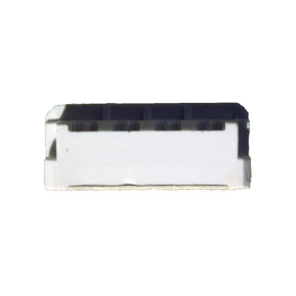 Leviton 13452 Fluorescent Medium Bi-Pin Socket, 18/24/36W, 660W 600V, White, Viton Material