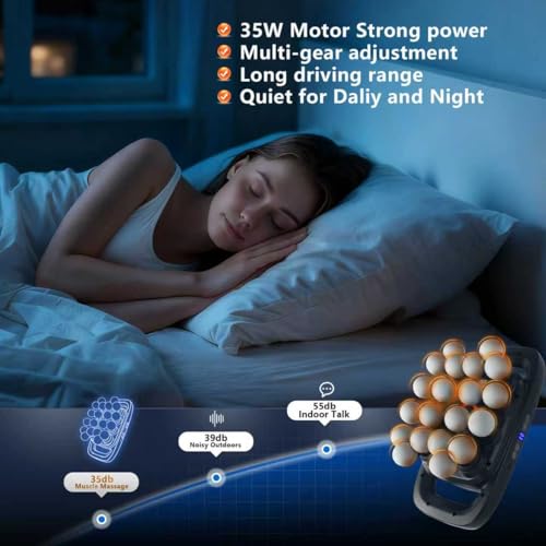 20 Head Massage Gun,More Powerful than 16 Head Massager,Deep Tissue Massager Gun with 3 Modes & 30 Levels, Muscle Massager...