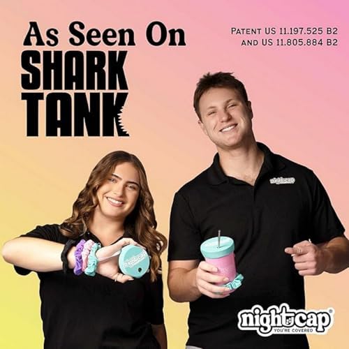 Nightcap Drink Cover Scrunchie- The Reusable Drink Spiking Prevention Scrunchie As Seen on Shark Tank