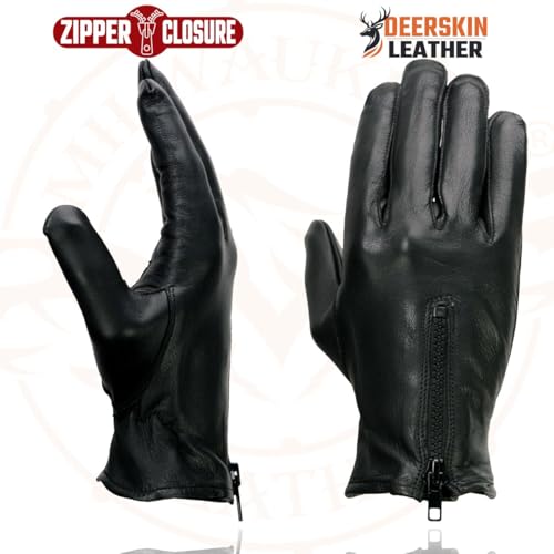 Shaf International Men's Deerskin Driving Gloves