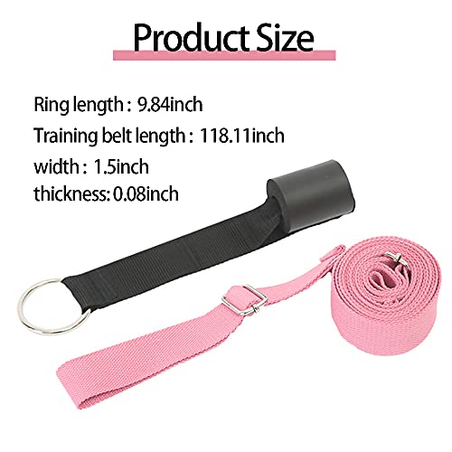 tchrules Door Leg Stretcher, Door Flexibility & Stretching Leg Strap - Great for Ballet Cheer Dance Gymnastics or Any Spor...