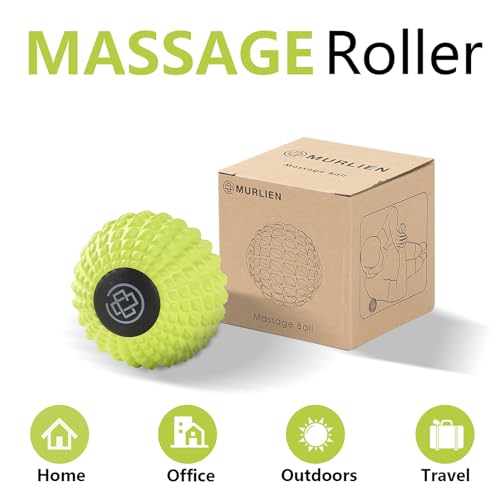 MURLIEN Massage Roller Ball, Deep Tissue Massager for Myofascial Release, Mobility Ball for Exercise and Workout Recovery,...