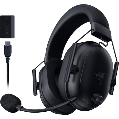 Razer BlackShark V2 HyperSpeed Wireless Gaming Headset: 280g Lightweight - THX Spatial Audio - Bendable Mic - 50mm Drivers...