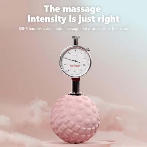 Muscle Recovery Ball - High-Density [TPE] Foam Roller for Myofascial Release, Relieves Foot/Back Pain - Yoga & Fitness Mas...