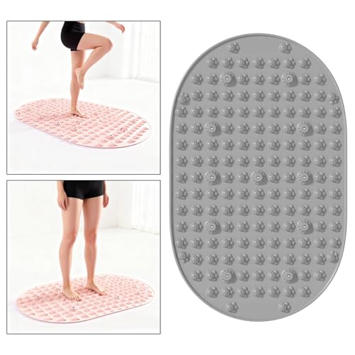Generic Foot Massage Pad Silicone Acupressure Mat Reflexology Toe Plate Nonslip Ergonomic Pressure Point Mat Portable Desi...