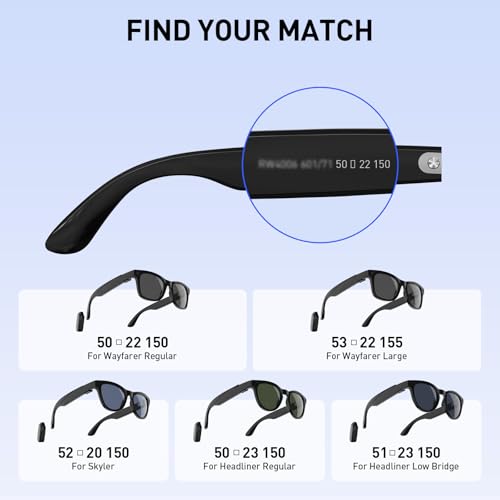 PRISMXR Carina C1 Charging Set Compatible with RayBan Meta Smart Glasses (for Skyler)