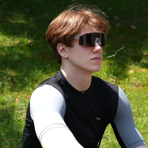 Sunbowglint Sports Sunglasses for Men Women Unbreakable UV400 Protection Goggles Baseball Running Cycling Glasses