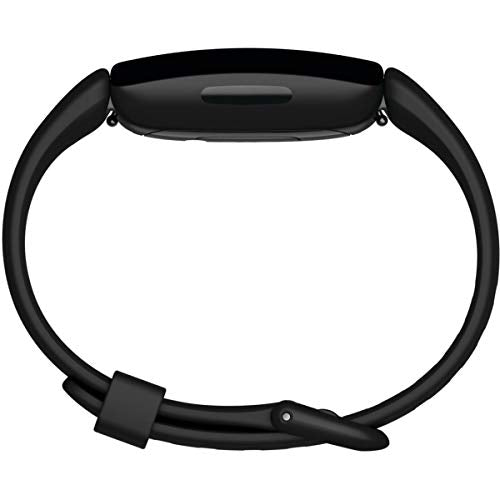 Fitbit Inspire 2 Health & Fitness Tracker with a Free 1-Year Premium Trial, 24/7 Heart Rate, Black/Black, One Size (S & L ...