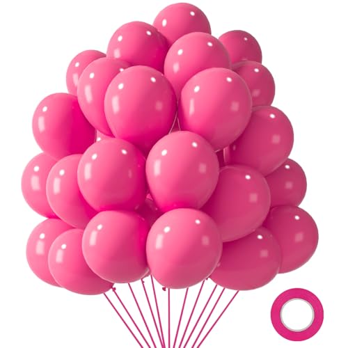 LovesTown 110PCS Latex Balloons 12inch Party Balloons Arch with Ribbon for Birthday Baby Shower Wedding Party Decorations ...