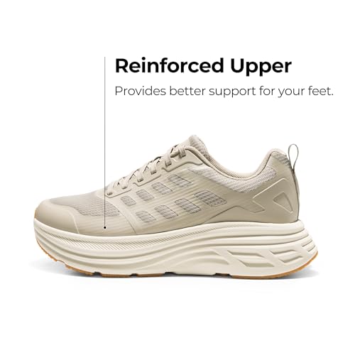 NORTIV 8 Men's Walking Running Tennis Cushioning Shoes ActiveFloat Non Slip Athletic Gym Workout Jogging Comfortable Sneakers