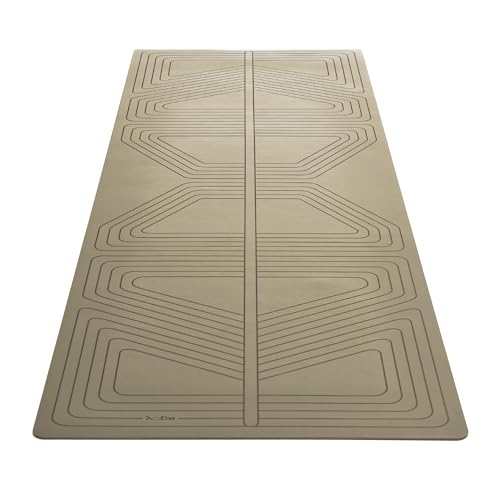 agoy PRO+ WARRIOR - Premium Non-Slip Yoga Mat – Eco-Conscious Design - PU Mat With Wet/Dry Grip+ - Focus Alignment - Laze...