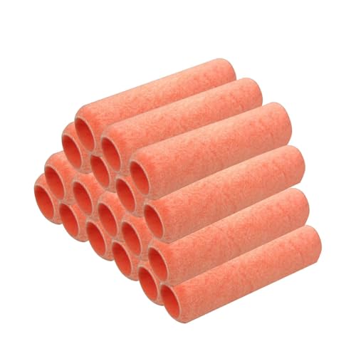 King Origin Paint Roller Covers, 18 Pack, 9 Inch Paint Roller, 3/8 Nap High Dense Roller Covers for Smooth and Textured Ro...