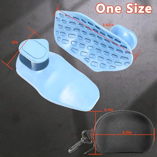 Epritliber Silicone Gym Grips for Weight Lifting,Workout Gloves for Women Men Alternative,Anti Slip Gym Workout Grip,Rubbe...