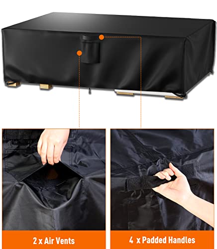 Ruimoy Patio Furniture Covers, Outdoor Furniture Cover Waterproof, General Purpose, Outside Table and Chair Covers, Heavy ...