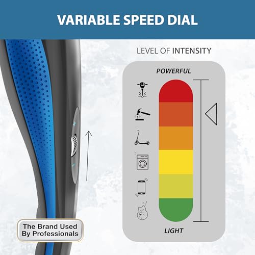 Wahl Lithium-Ion Deep Tissue Percussion Handheld Massager for Muscles, Back, Neck, Shoulder Pain Relief, Cordless, Adjusta...