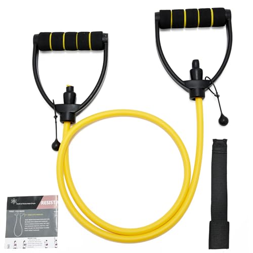 Resistance Bands with Handles, Exercise Resistance Bands, Workout Bands with Door Anchors, Adjustable Length, for Resistan...