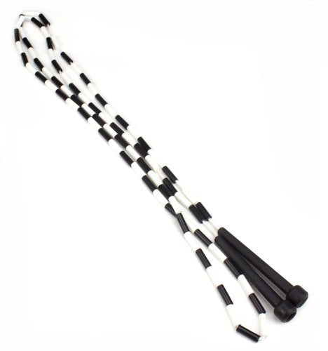 K-Roo Sports Jump Rope with Plastic Beaded Segmentation