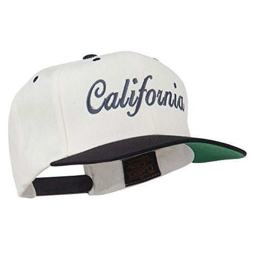 e4Hats.com California Embroidered Snapback Cap