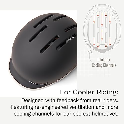 Thousand Heritage 2.0 Adult Bike Helmet; The Original Low Profile Retro Commuter Cycling Helmet Safety Certified for Bicyc...